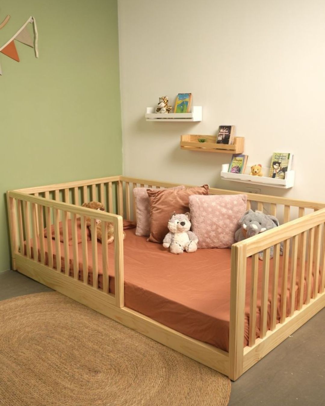 BAMBU Cama Montessori evolutiva
