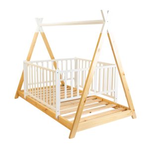 CASITA MONTESSORI  Cama Cuna+Corral Fijo