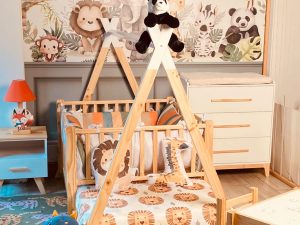 TIPI <span style="font-weight: 300; font-size: 24px; display: block;">Cama Cuna Montessori</span>