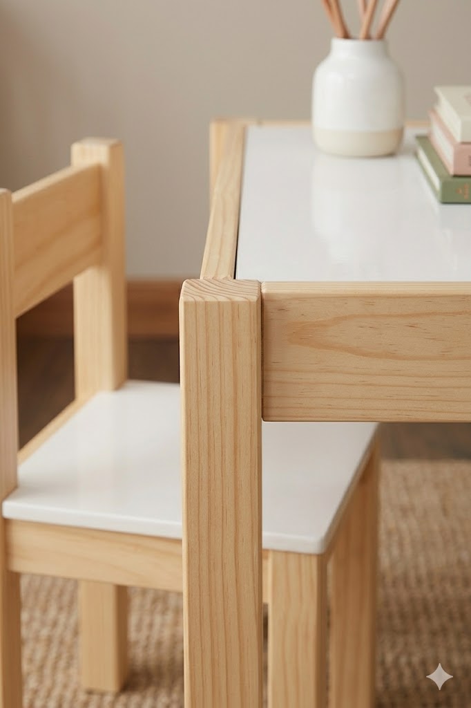 MESA TABLERO<br>Set mesita+2 sillas - Image 3