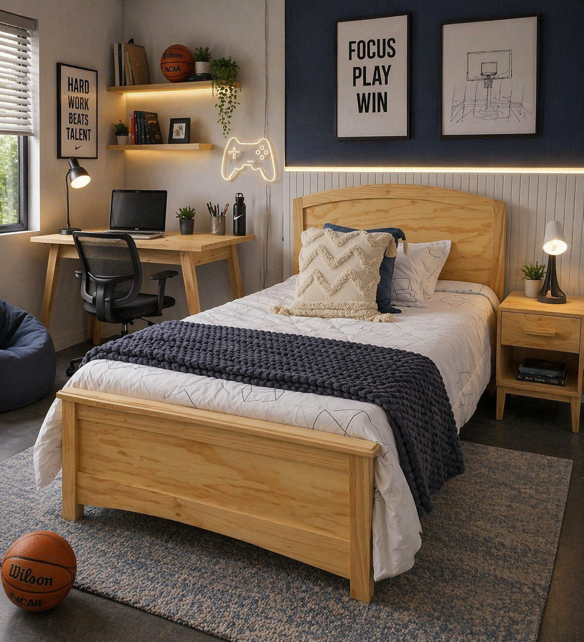VIENA <span style="font-weight: 300; font-size: 24px; display: block;">cama individual</span> - Image 2